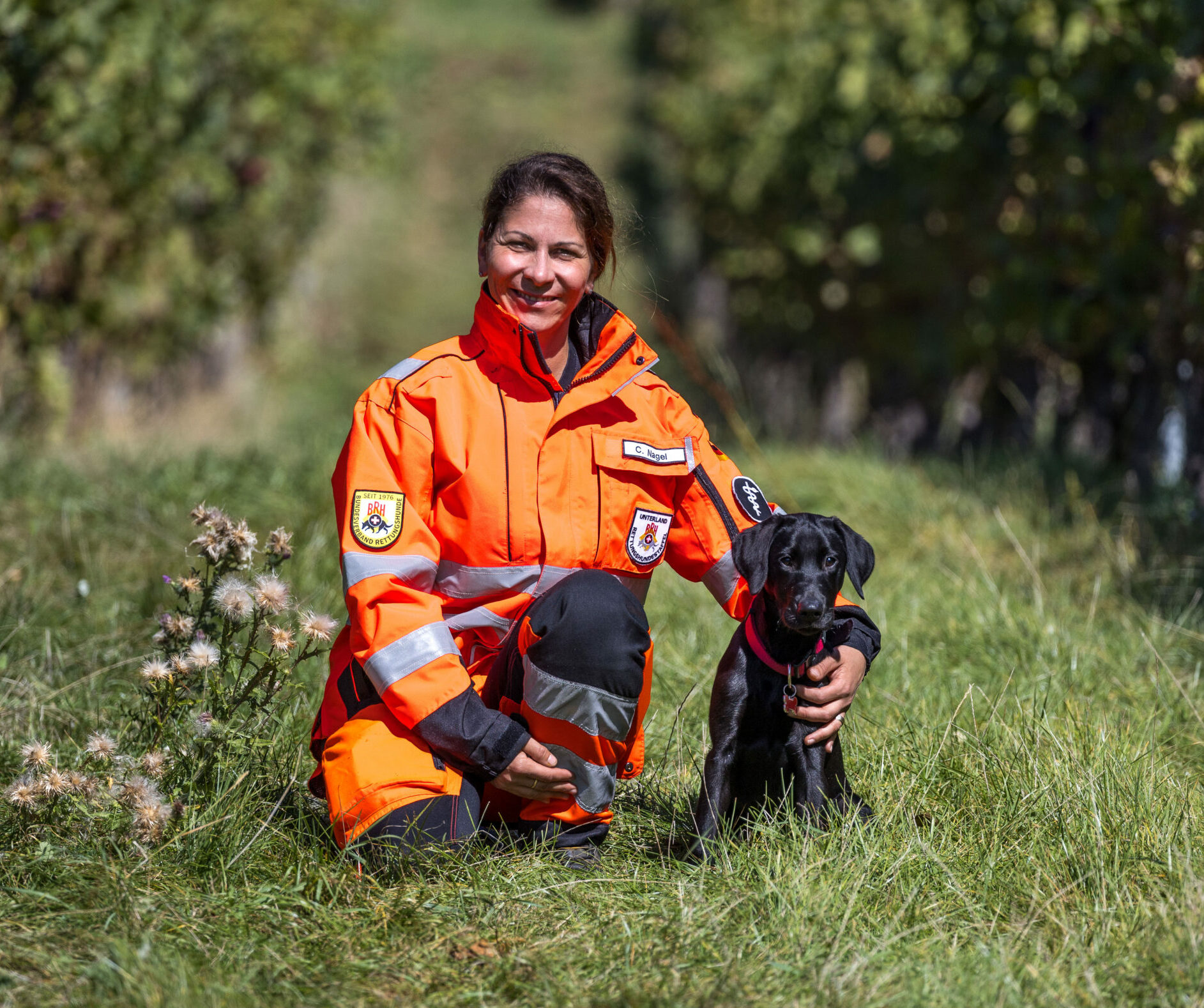 Claudia Nagel & Nemo (Labrador Retriever)